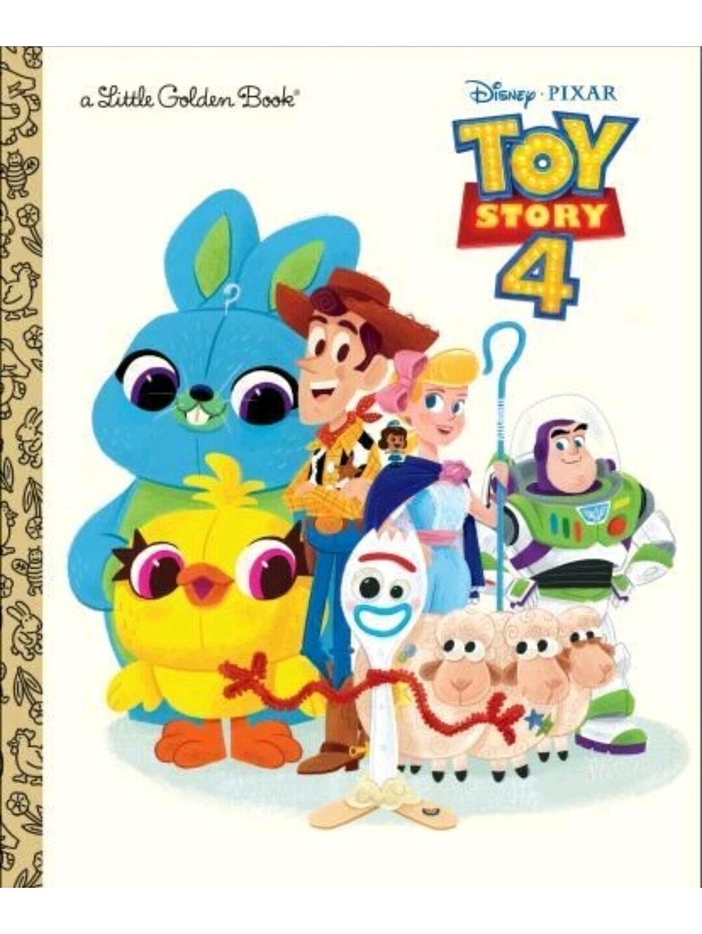 Toy Story 4 Little Golden Book (Disney/Pixar Toy Story 4) - Hardcover -